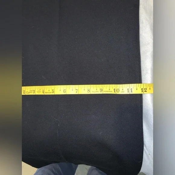 SPANX black wide leg pull on pants size 1x EUC smooth ponte trouser - Picture 6 of 7